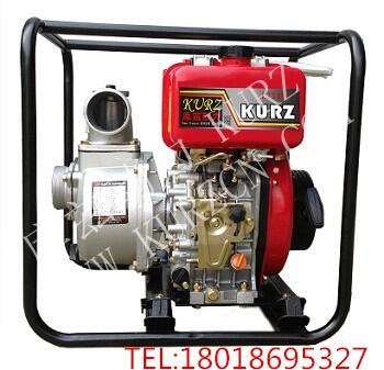 酒泉柴油機自吸泵抽水泵KZ30DP圖片型號報價